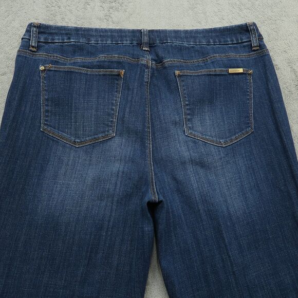 Chico's Jeans Women's 3P US-16P High-Rise Slimming Girlfriend Ankle 25" Inseam - Picture 13 of 16